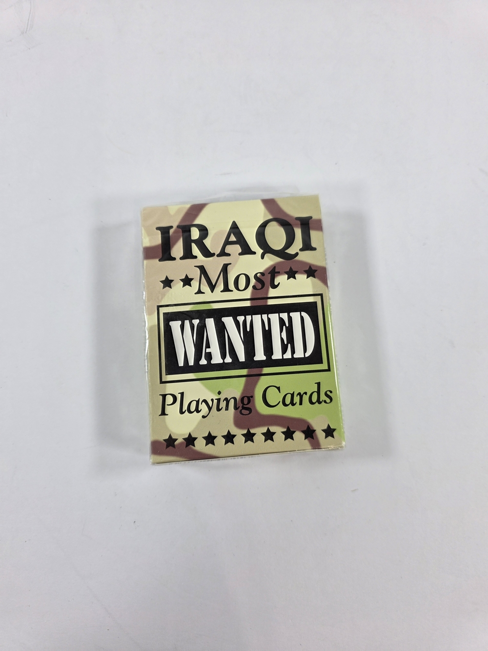 2003 Iraqi Most Wanted Playing Cards Military Iraq. Sealed. US made